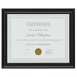 Marylebone Certificate Frame - Black