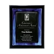 Metallic Fusion Plaque - Black/Blue