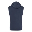 J. America Triblend Sleeveless Hooded Sweatshirt