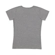 Ladies' V-Neck Fine Jersey T-Shirt