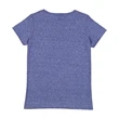 Ladies' V-Neck Harborside Melange Jersey T-Shirt