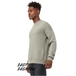 FWD Fashion Unisex Crew Neck Side Zipper Sweatshirt