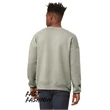 FWD Fashion Unisex Crew Neck Side Zipper Sweatshirt