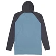 Men's Hooded Raglan Long Sleeve Fine Jersey T-Shirt