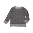 Toddler Harborside Melange French Terry Crewneck with Elb...