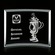 Curved Bevel Award - Jade