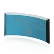 Crescent Award - Teal