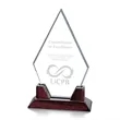 Sunrise Award - Starfire/Rosewood 8.75"