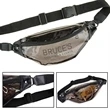 Transparent Black Zippered Fanny Pack