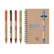 Recycled Notebook/Pen Combo - 4"x6"