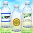 12 oz Clear Bullet ECO Bottle with Flat Cap
