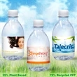 8 oz Clear Bullet ECO Bottle with Flat Cap
