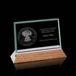 Esten Award - Jade/Walnut