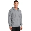 Port & Company - Essential Fleece Full-Zip Hooded Sweatsh...