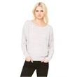 Ladies' Flowy Long-Sleeve Off Shoulder T-Shirt