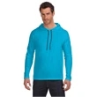 Adult Lightweight Long-Sleeve Hooded T-Shirt