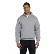 Adult NuBlend® Quarter-Zip Cadet Collar Sweatshirt