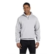 Adult NuBlend® Quarter-Zip Cadet Collar Sweatshirt