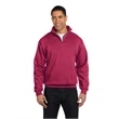 Adult NuBlend® Quarter-Zip Cadet Collar Sweatshirt