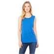 Ladies' Flowy Scoop Muscle Tank