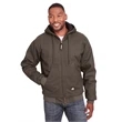 Men's Highland Washed Cotton Duck Hooded Jacket