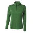 Ladies' Tonal Space-Dye Quarter-Zip