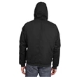 Men's Tall Highland Washed Cotton Duck Hooded Jacket