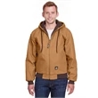 Men's Tall Highland Washed Cotton Duck Hooded Jacket