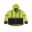 Men's Tall Hi-Vis Class 3 Hooded Softshell Jacket