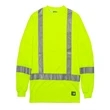 Men's Tall Hi-Vis Class 3 Performance Long Sleeve T-Shirt