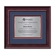 Calder Certificate TexEtch Horiz - Mahogany
