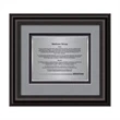 Cardoba Certificate TexEtch Horiz - Black