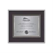 Fenestra Certificate TexEtch Horiz - Silver