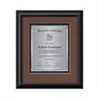 Monarch Certificate TexEtch Vert - Black