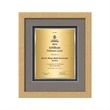 Eldridge Certificate Brass/Alum Vert - Antique Gold