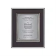 Fenestra Certificate TexEtch Vert - Silver