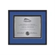 Fenestra Certificate TexEtch Horiz - Black