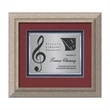 Terrene Certificate TexEtch Horiz - Antique Silver