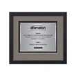 Primrose Certificate TexEtch Horiz - Carbon Fiber