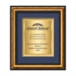 Grazia Certificate TexEtch Vert - Black/Gold