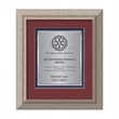 Terrene Certificate TexEtch Vert - Antique Silver