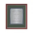 Baron Certificate TexEtch Vert - Mahogany/Silver