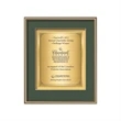 Fenestra Certificate TexEtch Vert - Gold