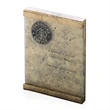 Scroll Plaque - Jade/Gold