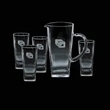 Sterling Pitcher w/4 Hiballs