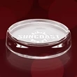 Flat Round Paperweight