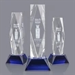 President 3D Award on Base - Blue