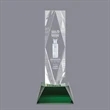 President 3D Award on Base - Green