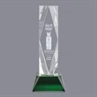 President 3D Award on Base - Green