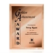 Mirror Plaque - Gold